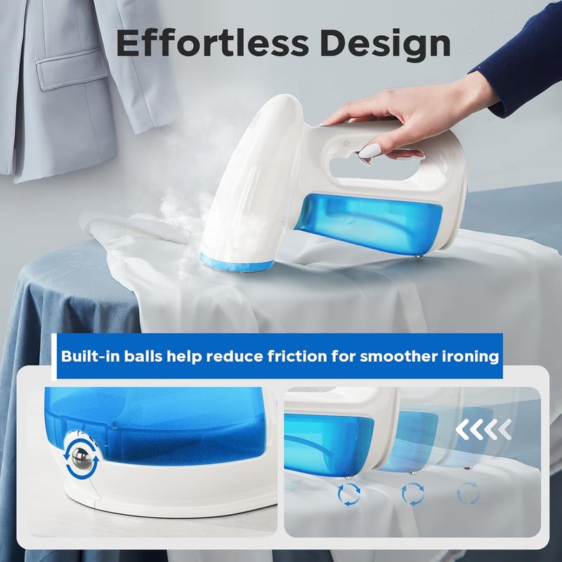 Bear Steamer for Clothes, 1300W Powerful Fast-Heating Handheld Garment and Clothes Steamer with Large 230ml Tank, Auto-Off Safety, Includes Brush, Perfect for Home and Travel Wrinkle Removal - Image 3